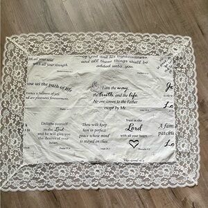 🙏 Wrapping Yourself in His Names and Scripture/Weeping Cloth/Prayer Cloth 30x24